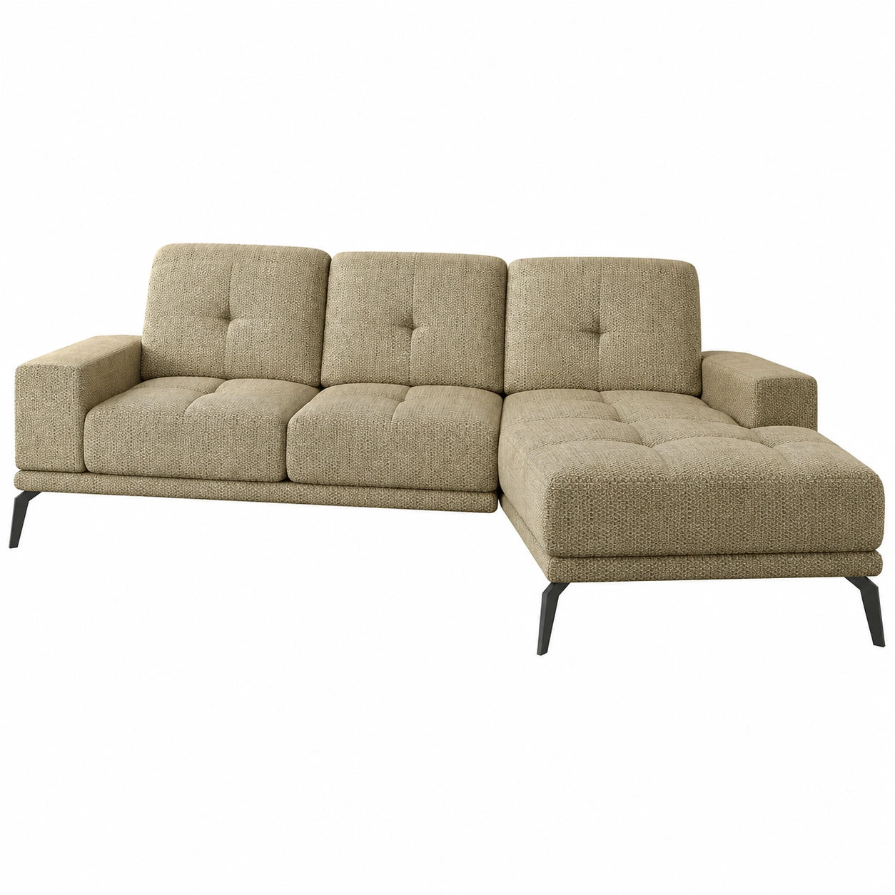 Modernes Ecksofa Asta in L-Form – Stilvolles Design ohne Schlaffunktion